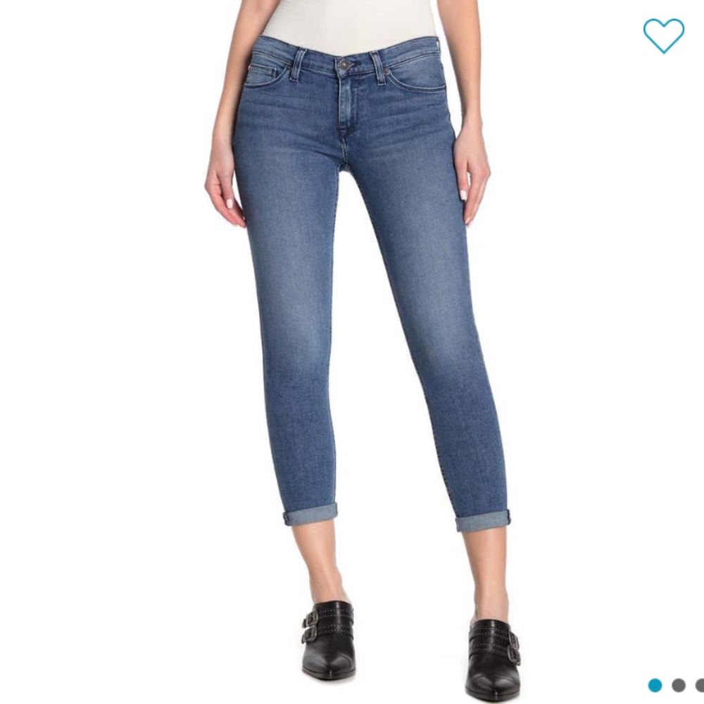 Hudson Harkin crop super skinny cuff moorgate